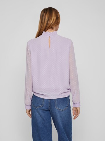 VILA Blouse 'DOBBY' in Purple