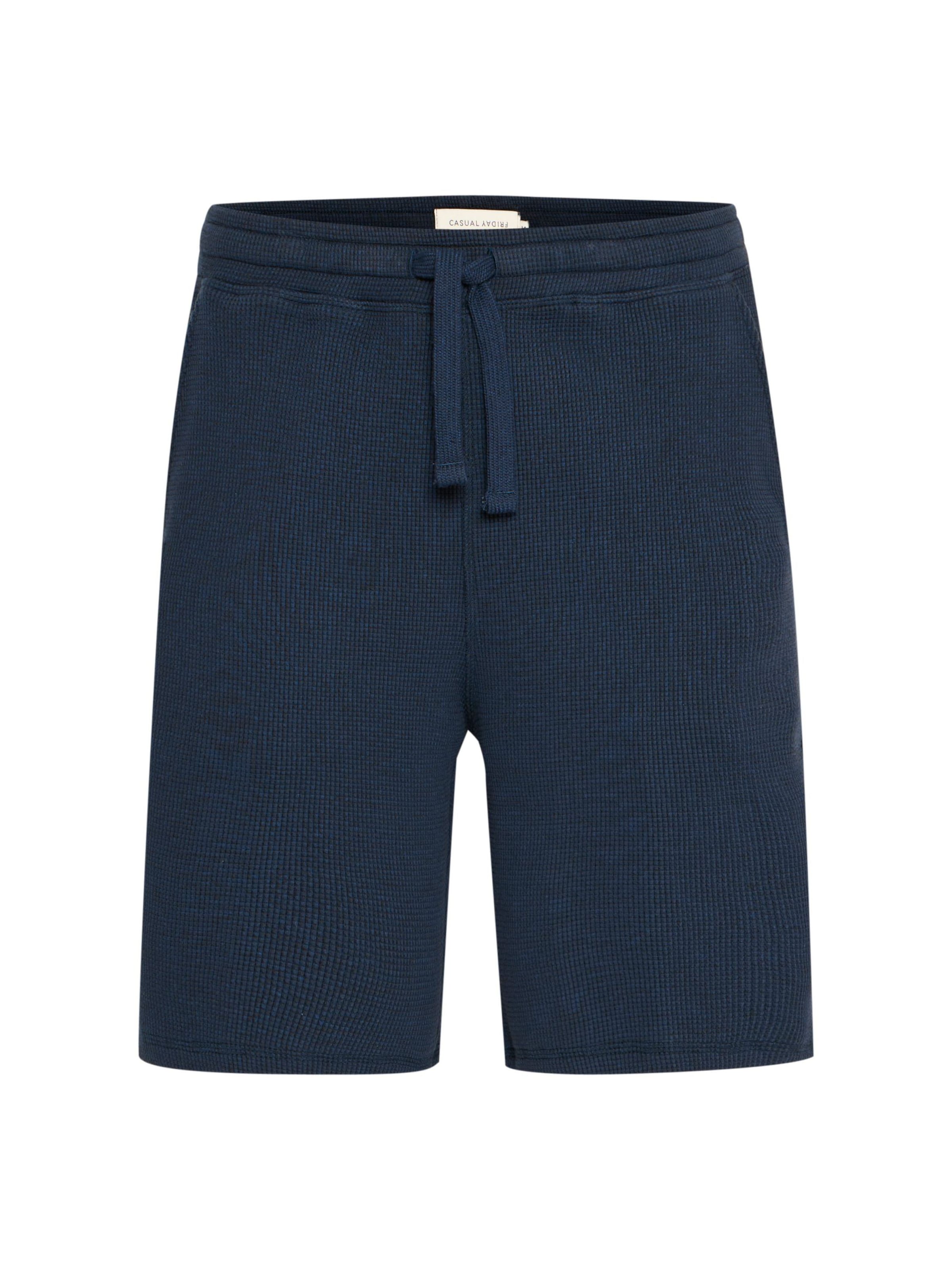 Casual Friday - Regular Calças ' CFULF0210 ' em azul: frente
