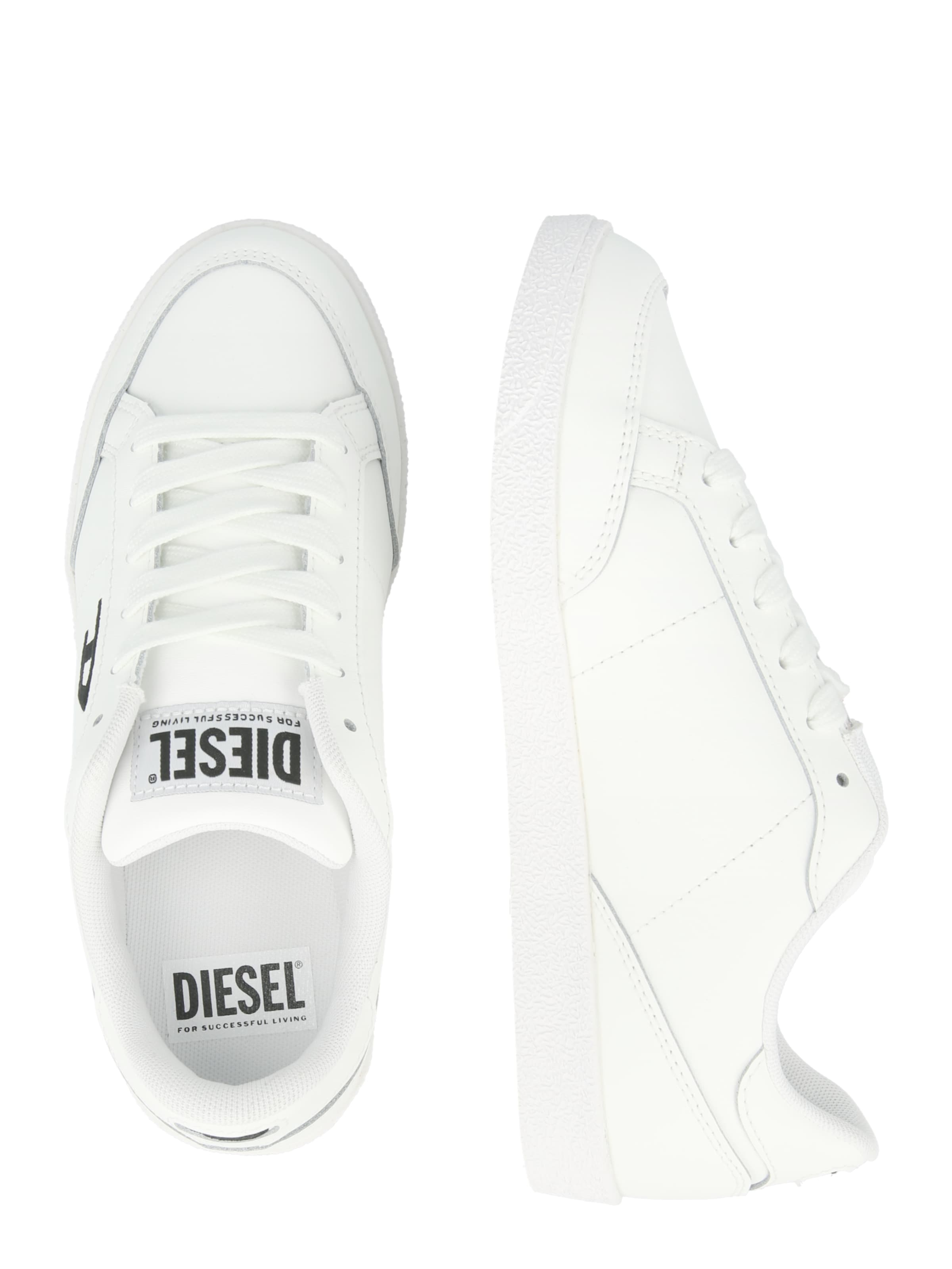 Baskets basses 'LEO' DIESEL en blanc