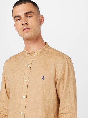 Polo Ralph Lauren Slim Fit Skjorte i beige