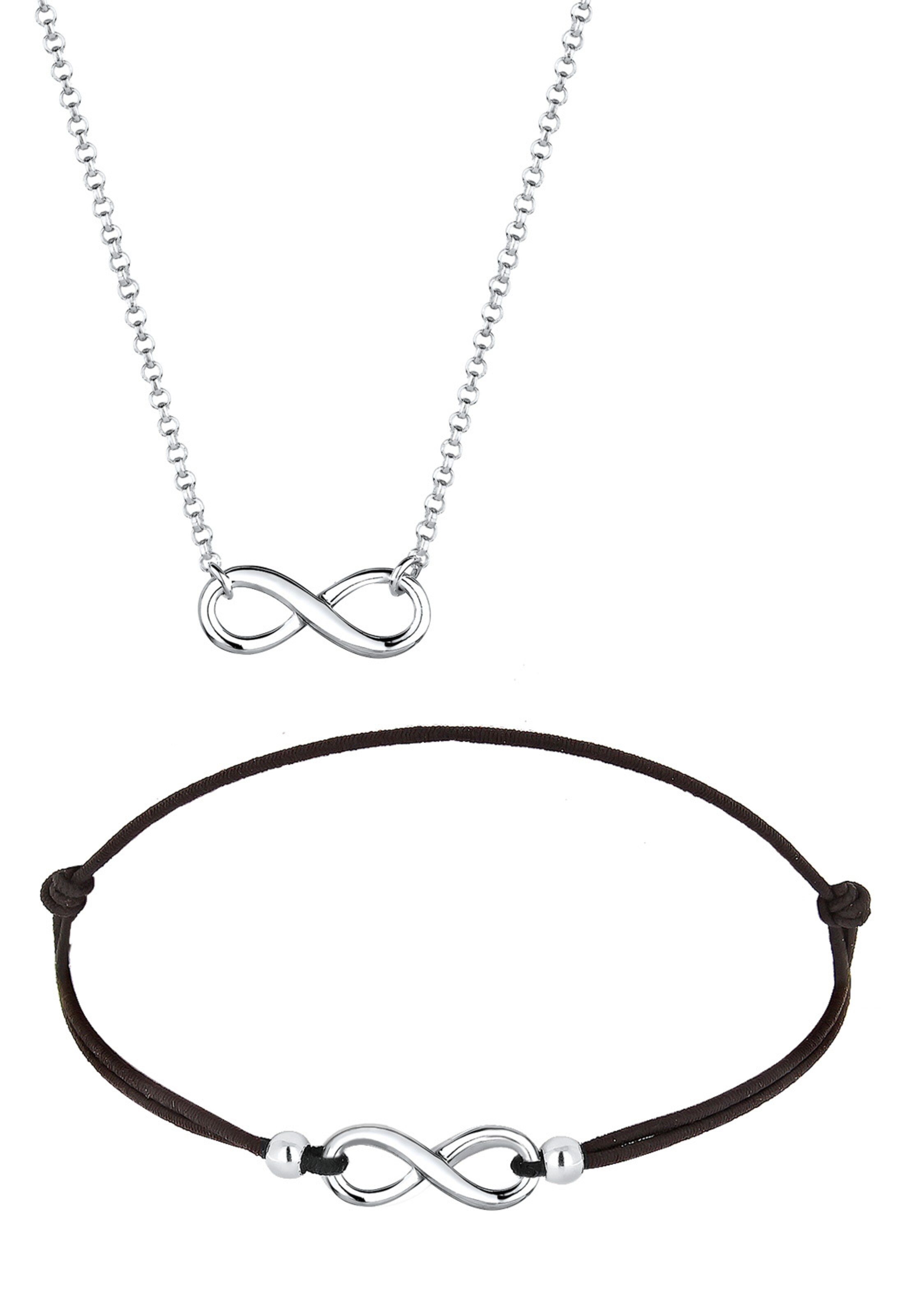 Parure de bijoux 'Infinity' ELLI en argent