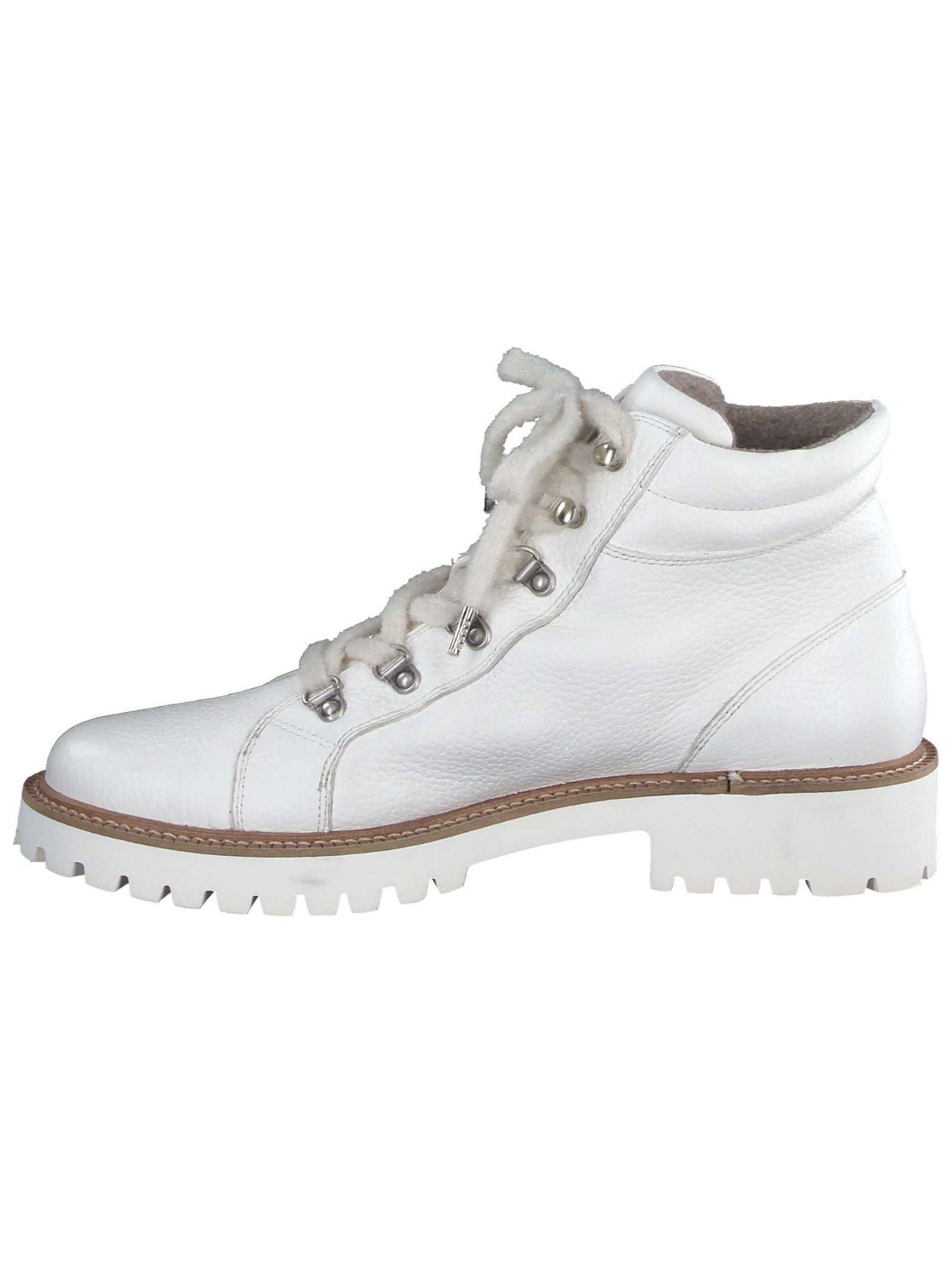Bottines à lacets Paul Green en blanc
