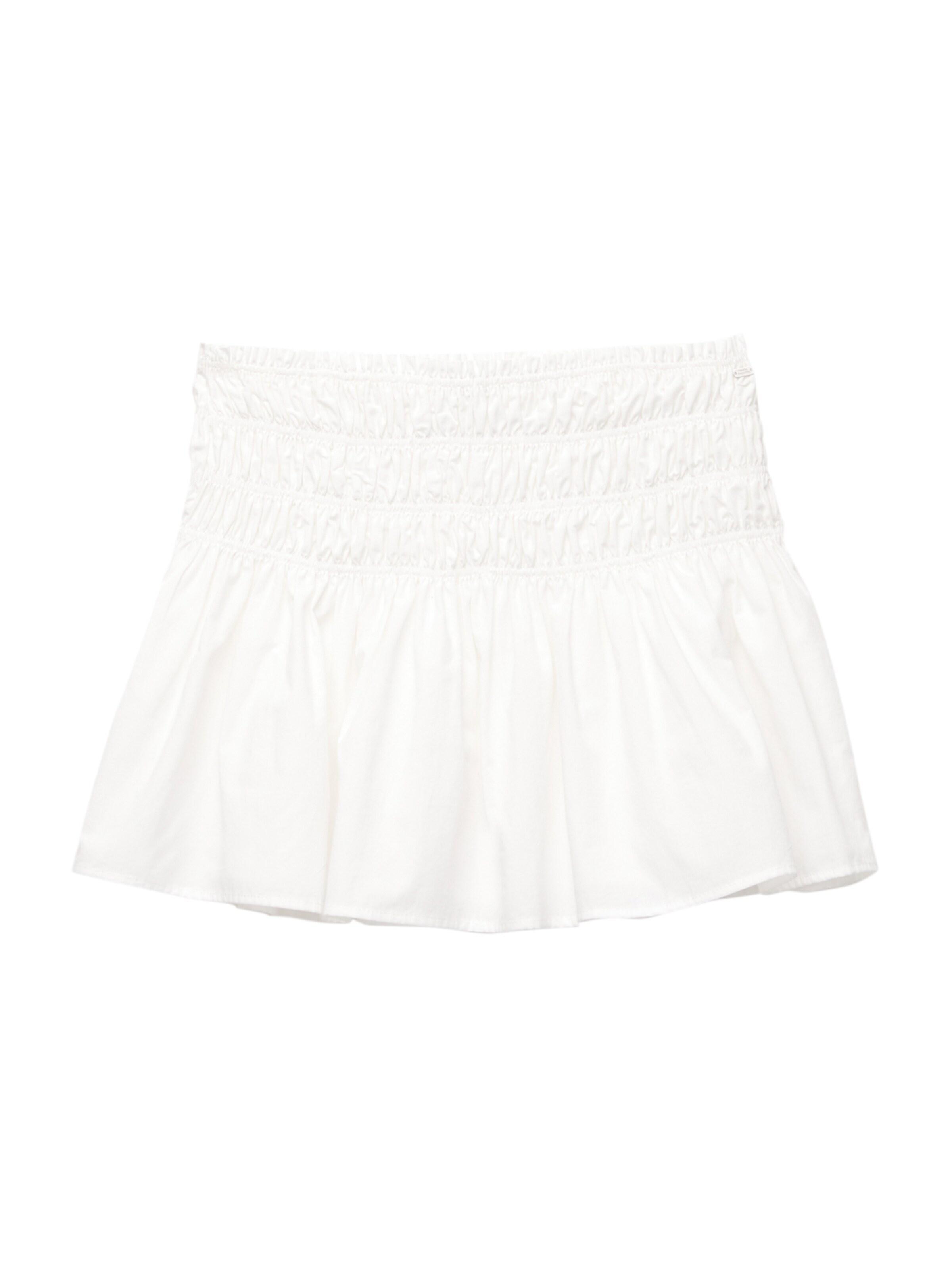 Pull&BearSuknja 'PACIFIC' - bijela boja: prednji dio