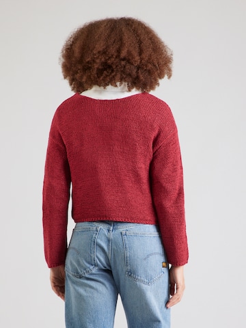 ONLY Pullover 'ONLGEENA' in Rot
