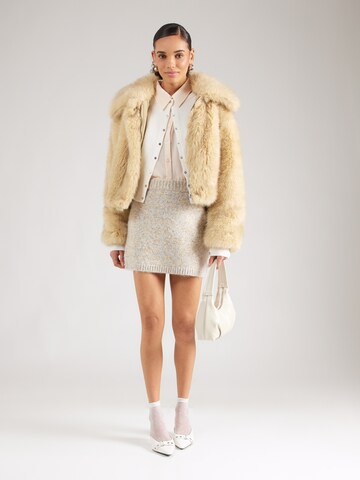 Jupe 'MARLEEN' TOPSHOP en beige