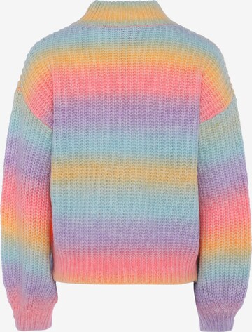 swirly Pullover in Mischfarben