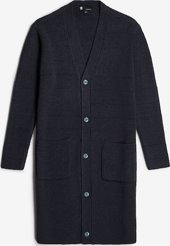 G-STAR Gebreid vest 'Oristel' in Blauw: voorkant