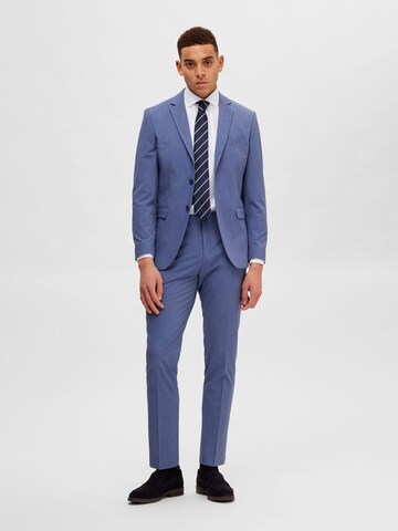 Coupe slim Veste de costume SELECTED HOMME en bleu