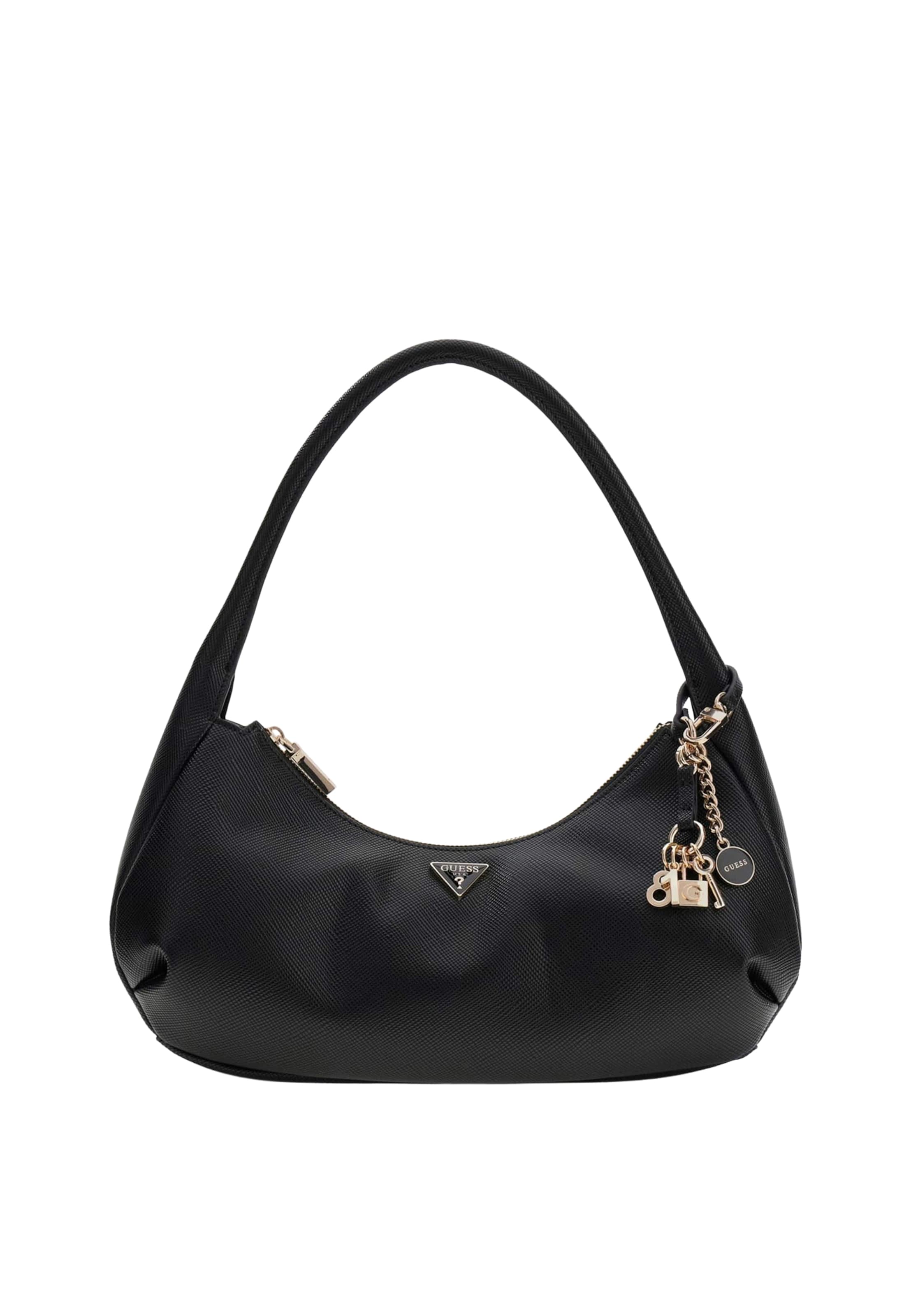 GUESS Наплечная сумка 'Gilda' в Черный: спереди