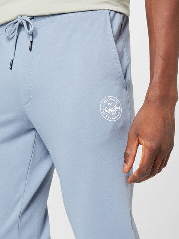 JACK & JONES - Tapered Pantalón 'Gordon' en azul