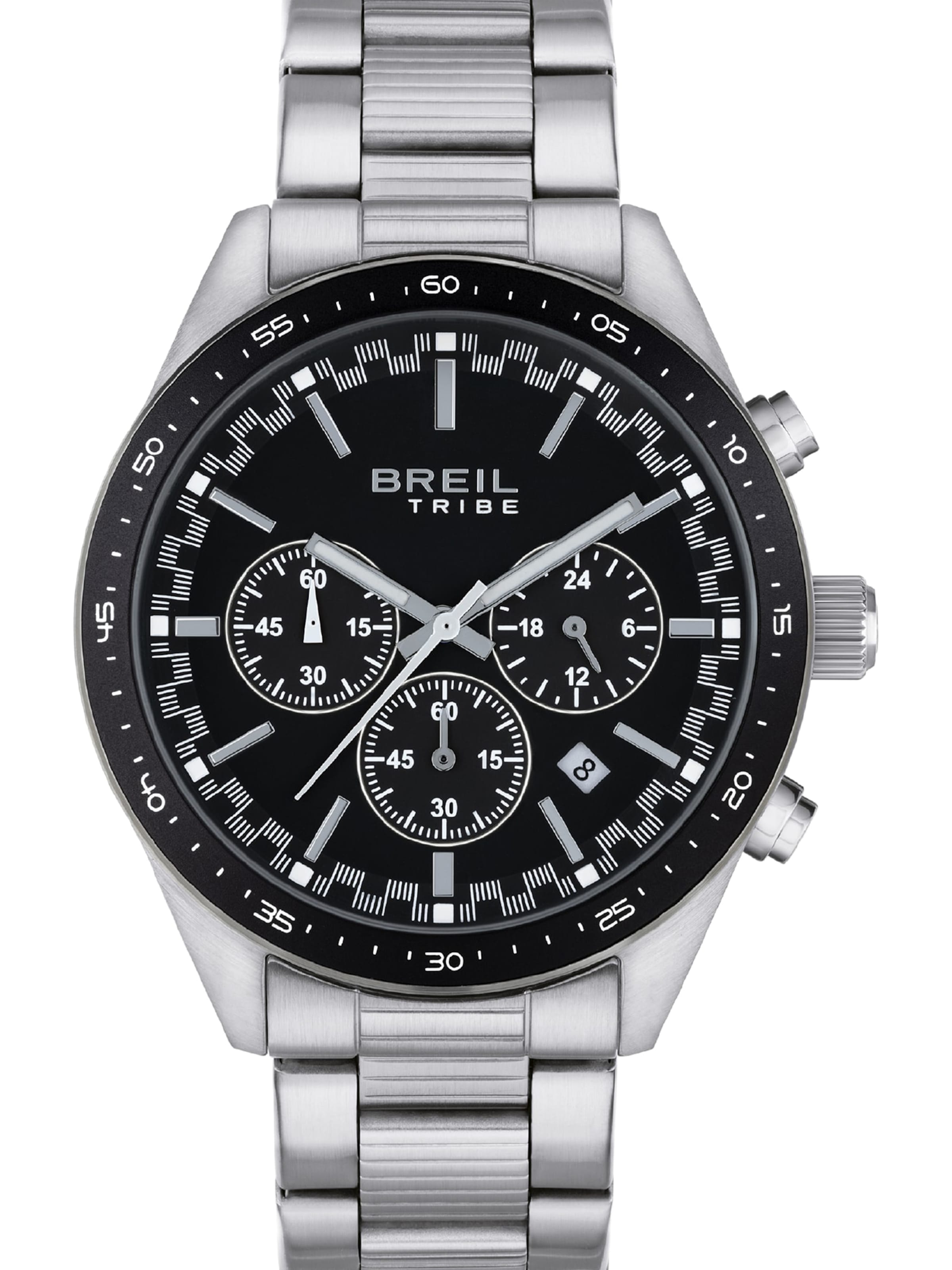 Breil Analog watch 'Fast' in Silver: front