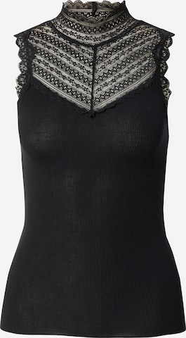 VILA Bluza 'VISia' | črna barva: sprednja stran