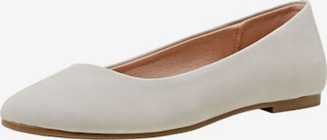 ESPRIT Ballet Flats in Grey: front