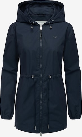 Parka mi-saison 'Monadissimo B' Ragwear en bleu : devant