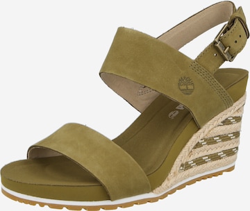 TIMBERLAND Sandals 'Capri Sunset' in Green: front