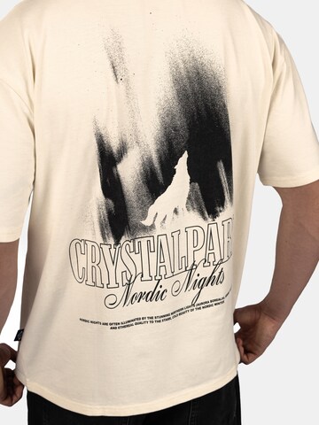 Crystal Paris Shirt 'Wolf' in White