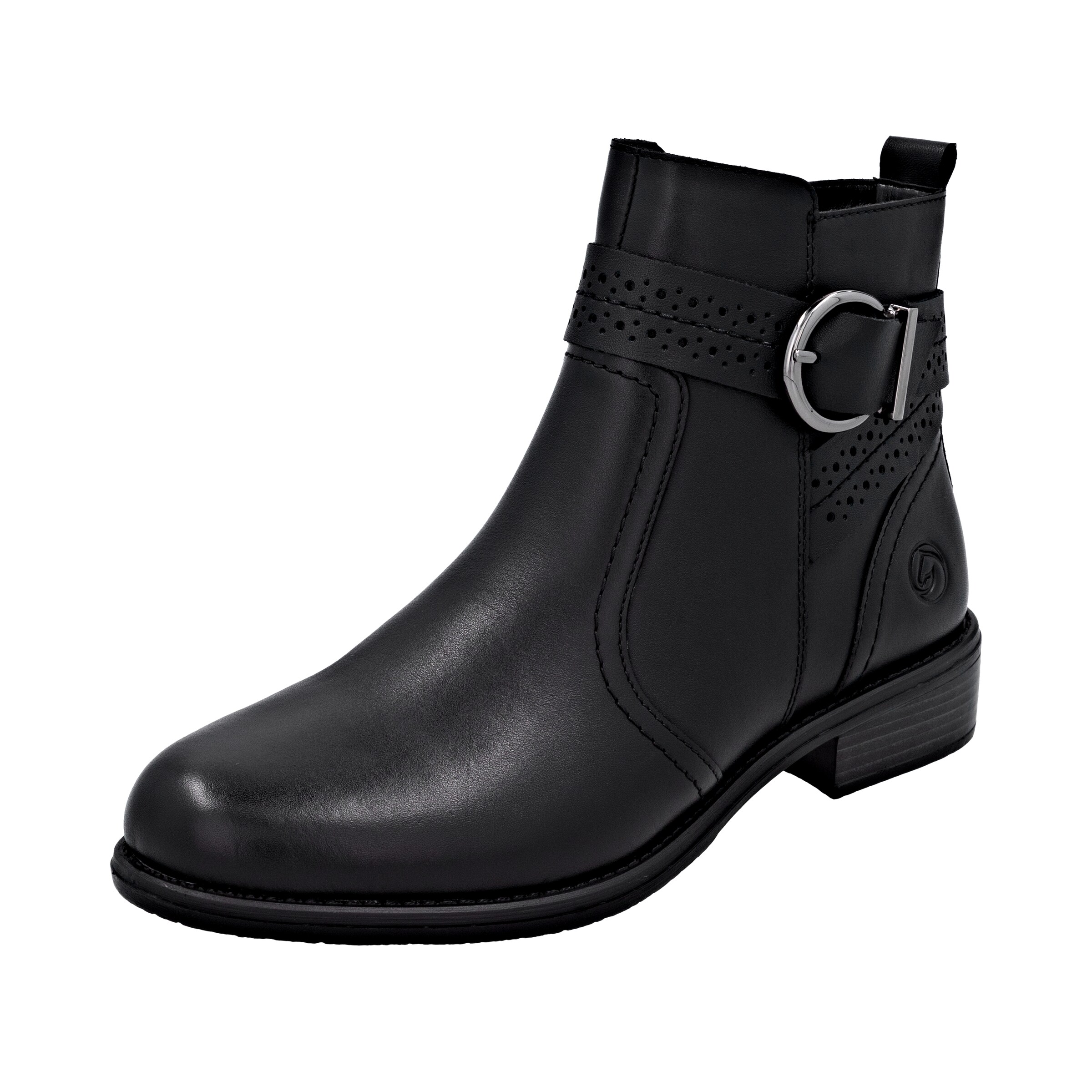 REMONTE Bottines 'D0F81' en noir, Vue avec produit