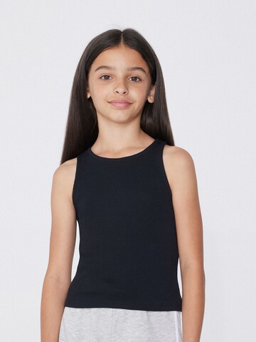 Tezenis Top in Black: front
