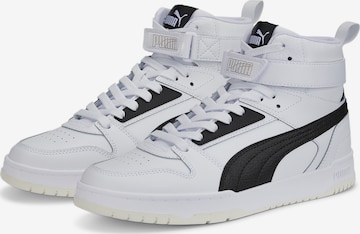 PUMA High-Top Sneakers in White