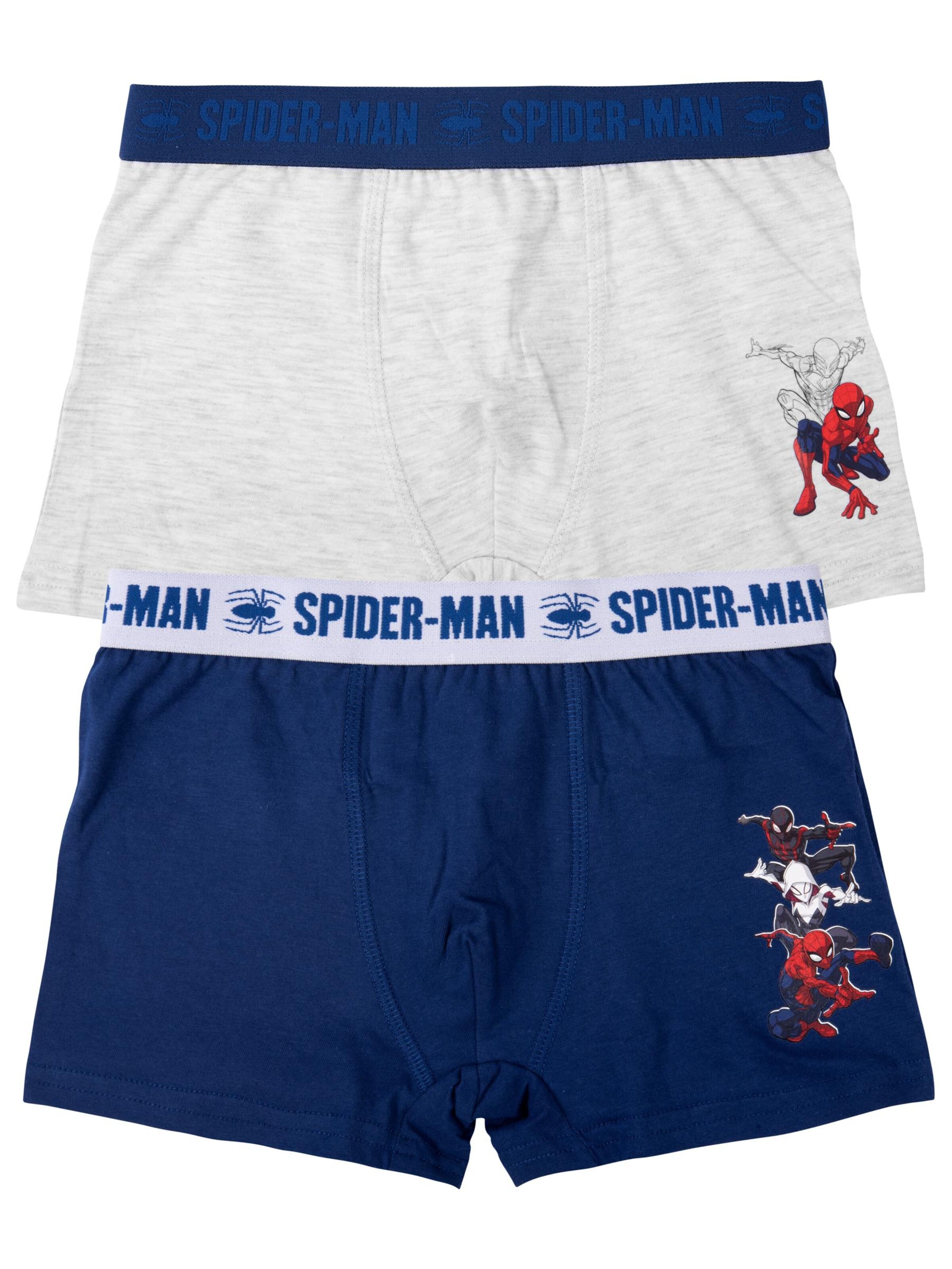 SPIDERMAN Unterhose 'Marvel' in Blau: Vorderseite