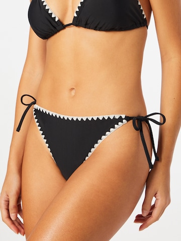 Guido Maria Kretschmer Collection Bikini Bottoms 'Lea' in Black: front