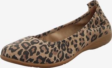 JOSEF SEIBEL Ballerina 'Fenja' in Braun: Vorderseite