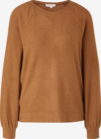 s.Oliver Shirt in Brown: front