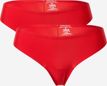 MAGIC Bodyfashion - Regular Tanga em vermelho: frente