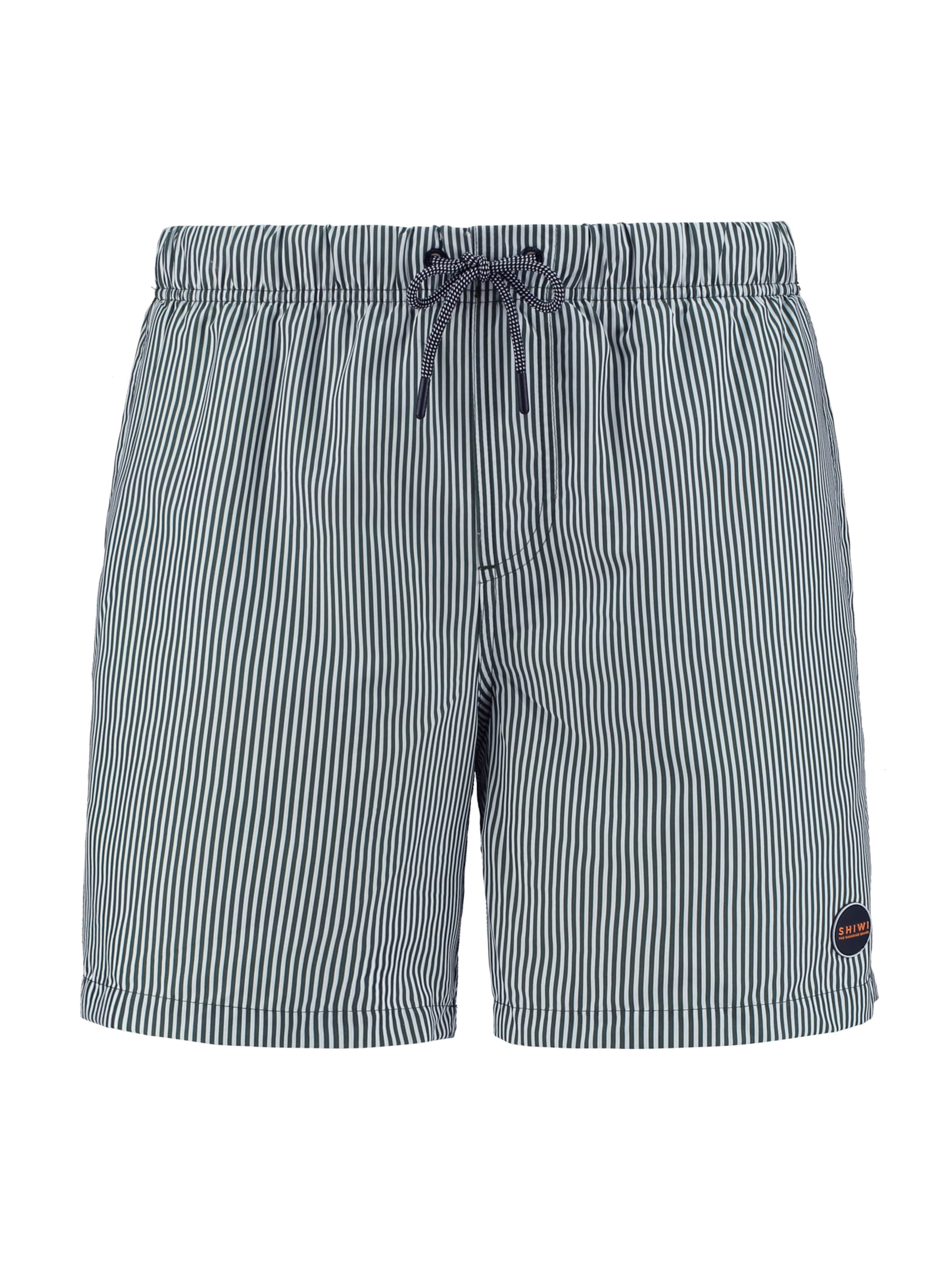 Shorts de bain Shiwi en vert : devant