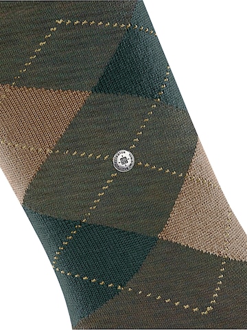 BURLINGTON Socks 'Melange Marylebone' in Green