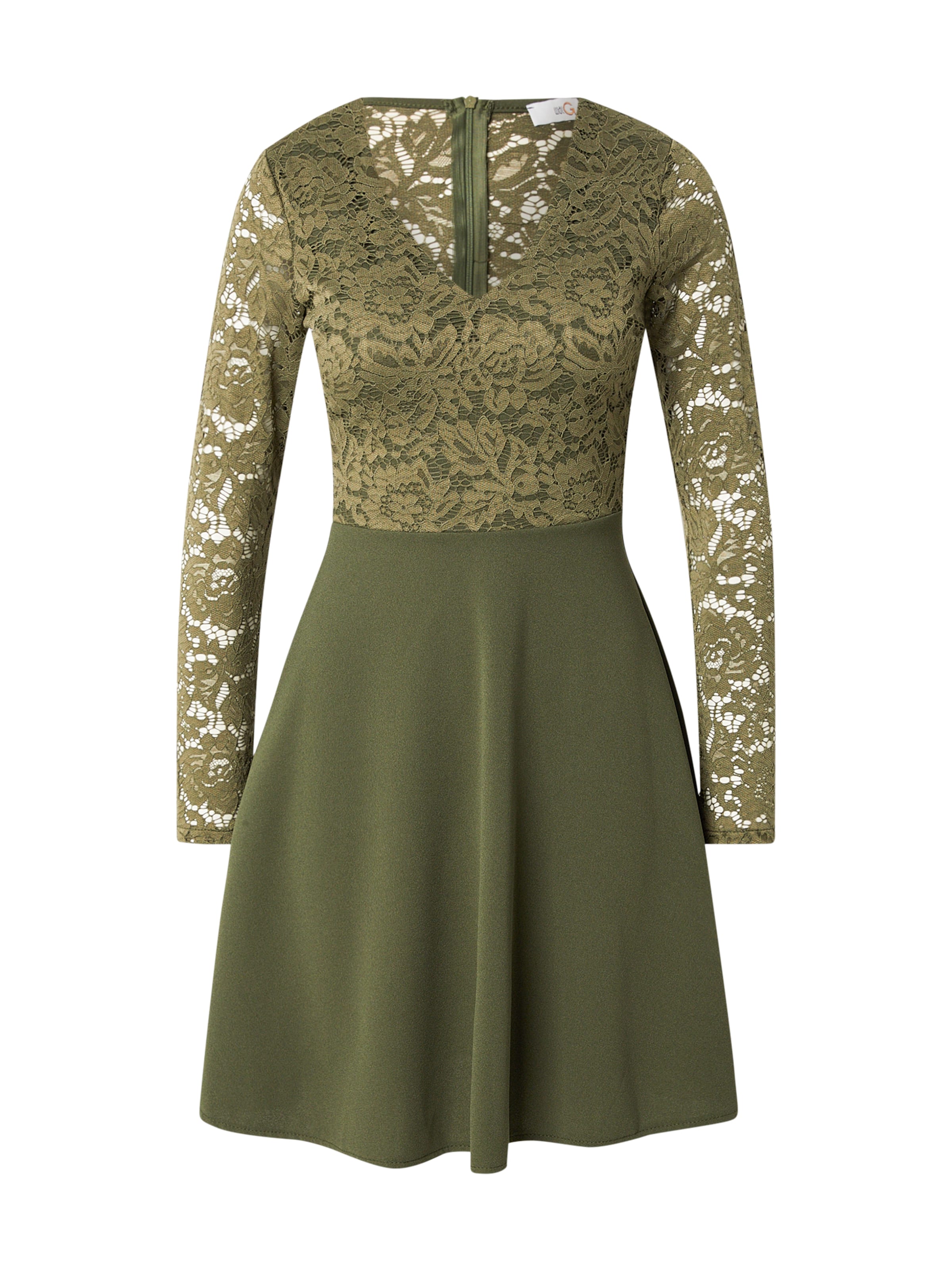 WAL G. Φόρεμα κοκτέιλ 'MICHELLE' σε χακί, Άποψη προϊόντος