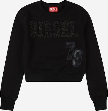 DIESEL - Sweatshirt em preto: frente