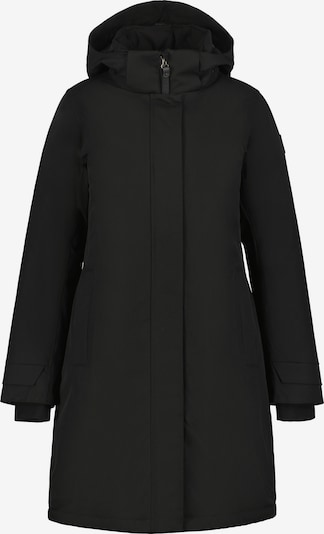 ICEPEAK Toiminnallinen pitkä takki 'Pulteney' värissä musta, Tuotenäkymä