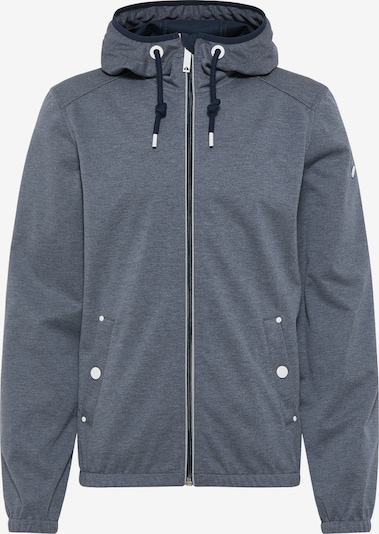 DreiMaster Maritim Funktionsjacke in marine / taubenblau, Produktansicht