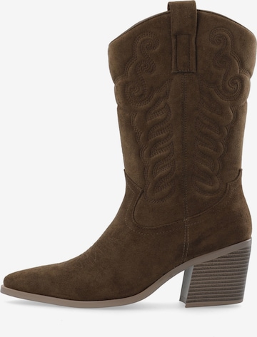 Bianco - Botas camperas 'ORA' en marrón: frente