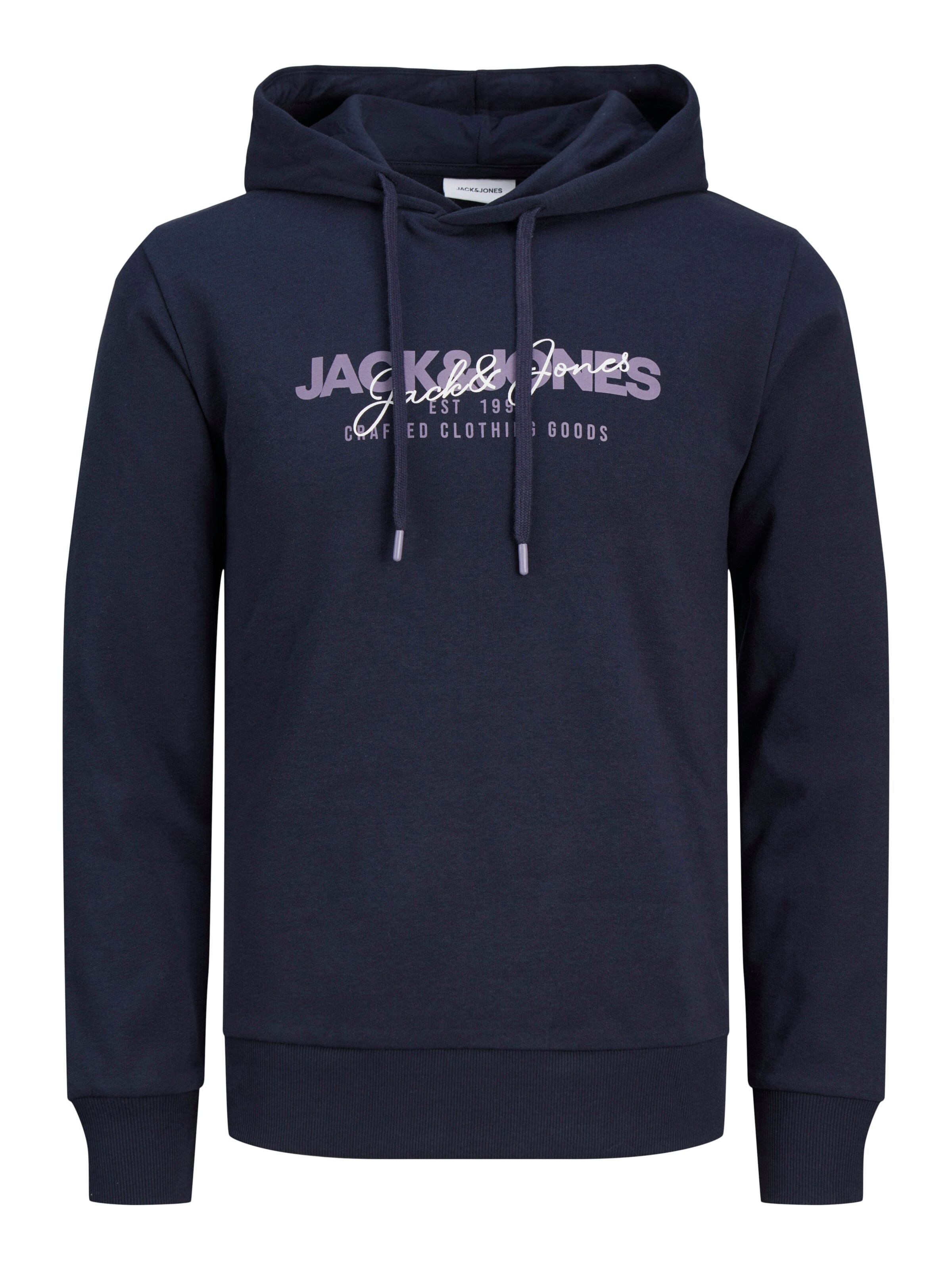 Felpa 'JJALVIS' di JACK & JONES in blu: frontale