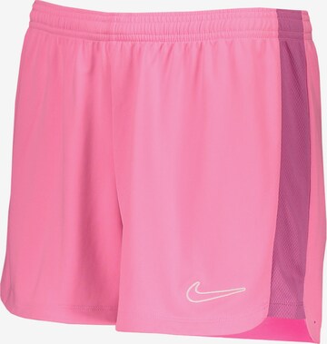 Regular Pantalon de sport NIKE en rose : devant