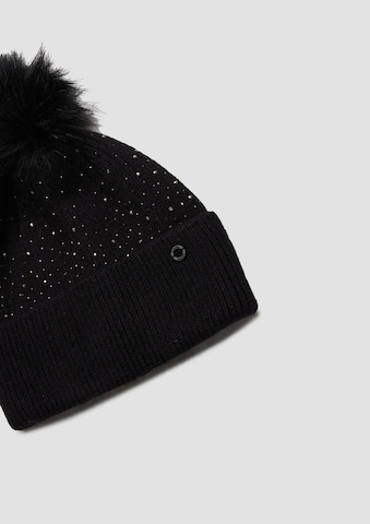 s.Oliver Mütze in Schwarz