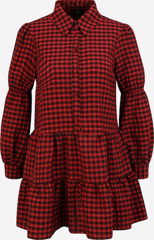 River Island Petite Košilové šaty – červená: přední strana