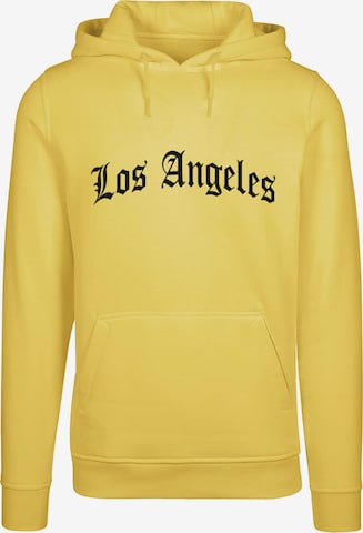 Mister Tee Свитшот 'Los Angeles' в Желтый: спереди