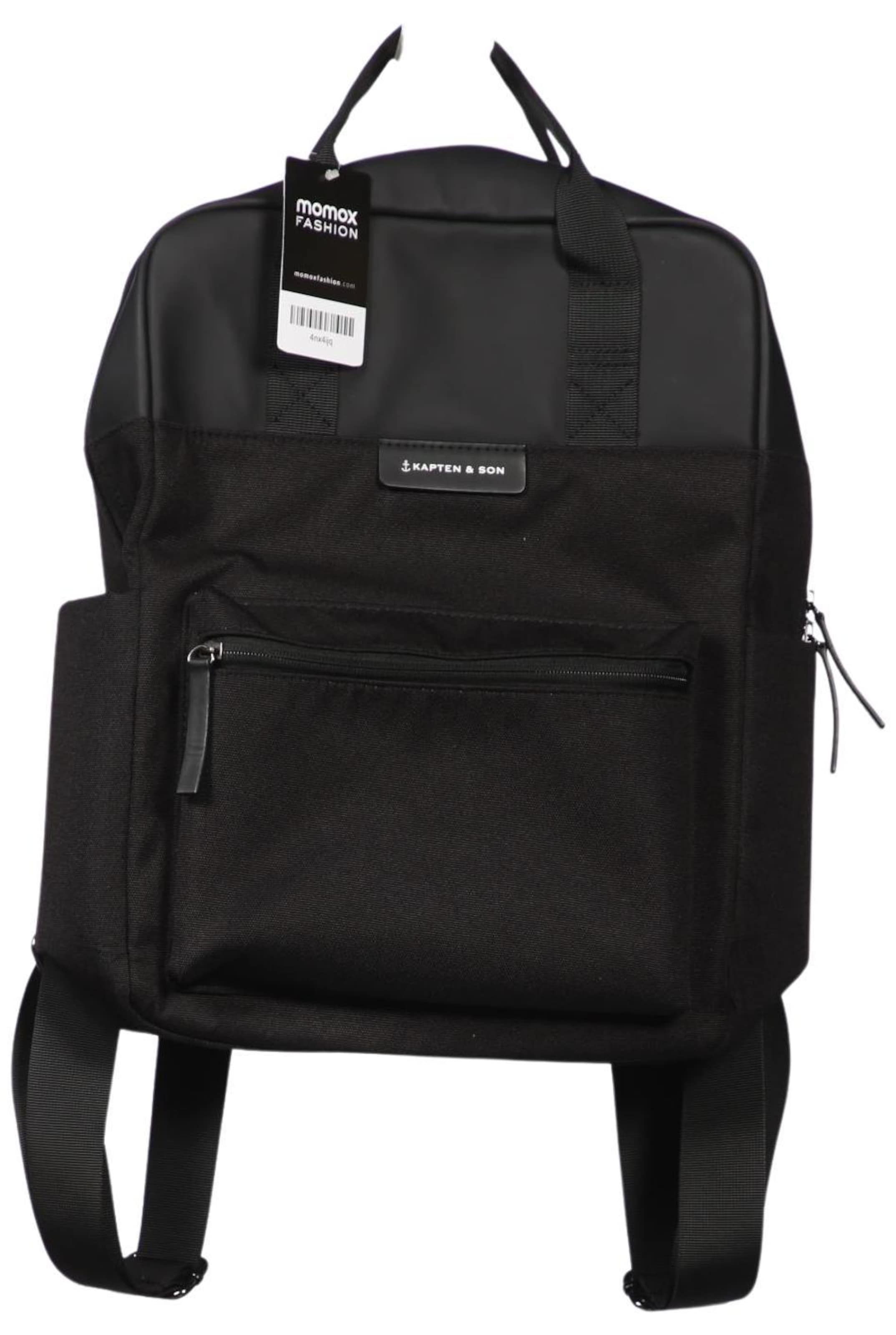 Kapten & Son Backpack in One size in Black: front