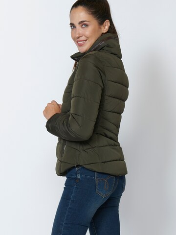 KOROSHI Winterparka in Groen