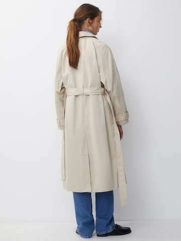 Pull&Bear Between-Seasons Coat in Beige