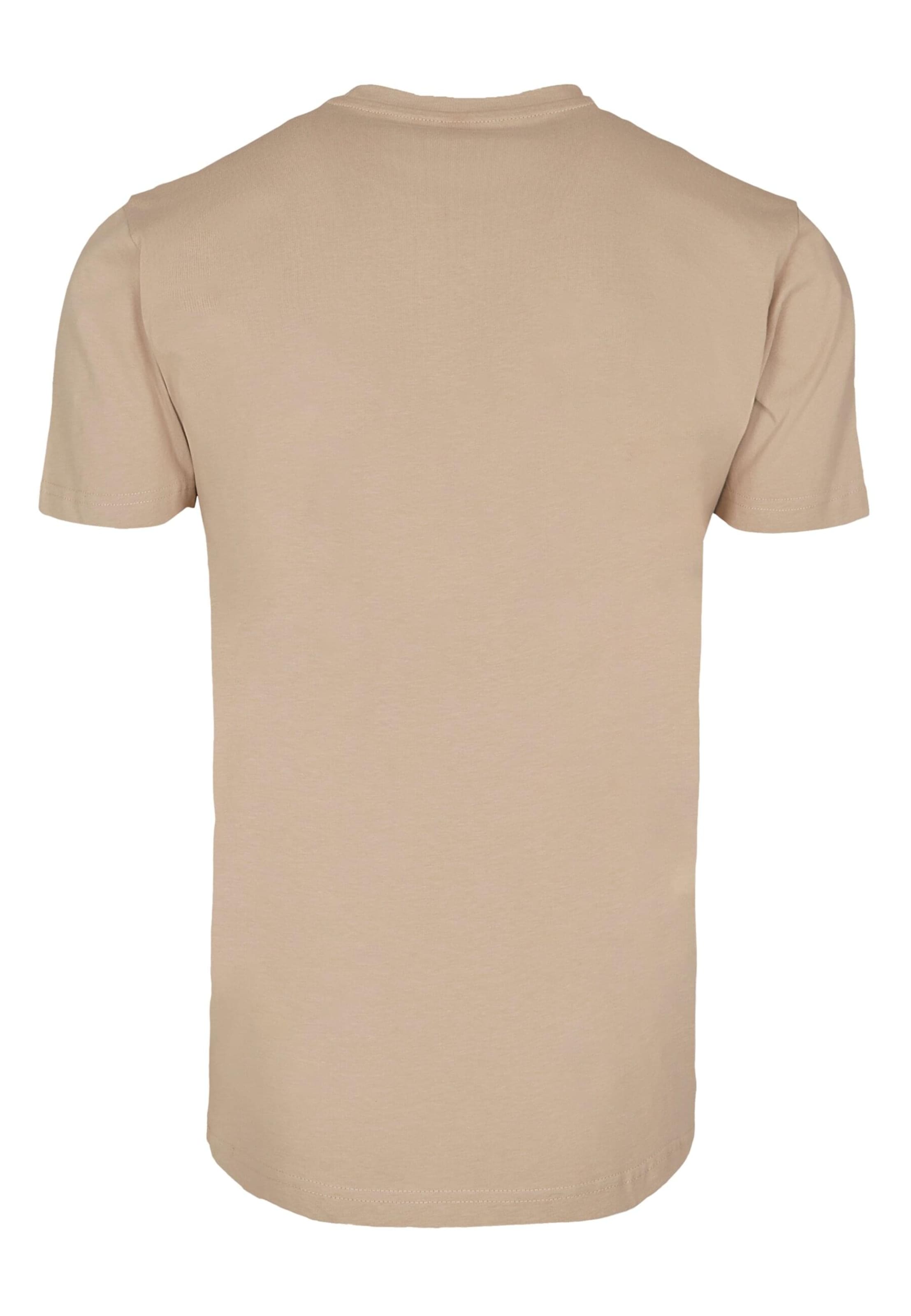 Mister Tee Tričko 'Depresso' – béžová