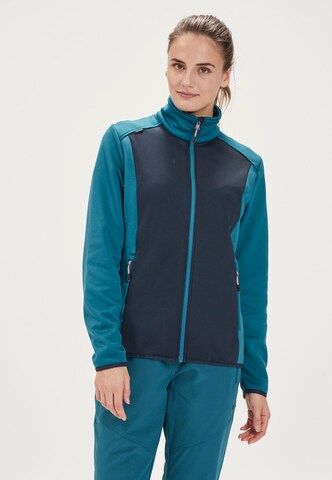 Whistler Athletic Fleece Jacket 'Zensa' in Blue: front