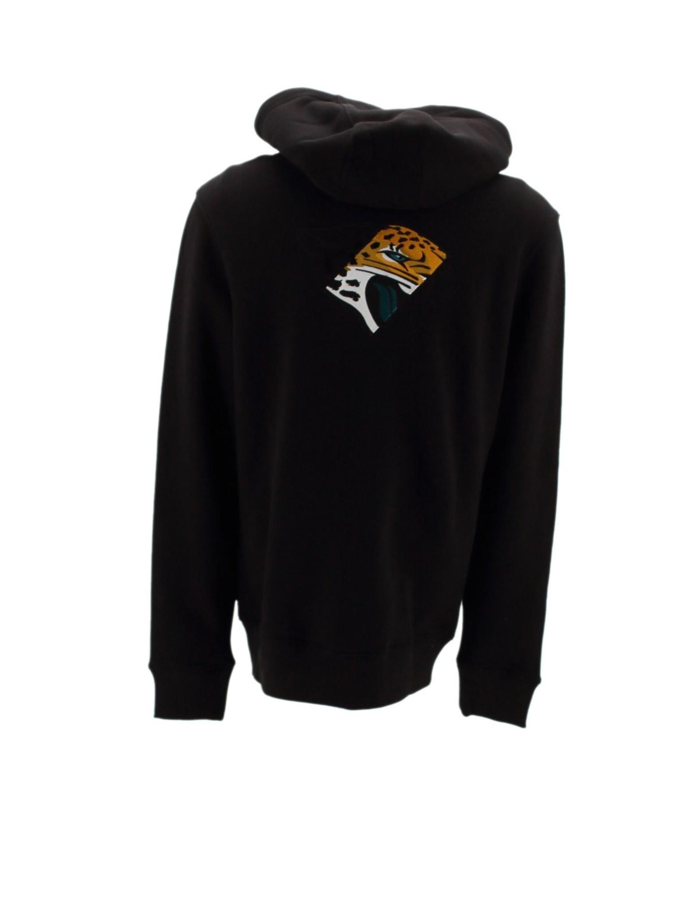 Fanatics Athletic Sweater 'Split Graphic Full Zip NFL Jacksonville Jaguars' in Black: front