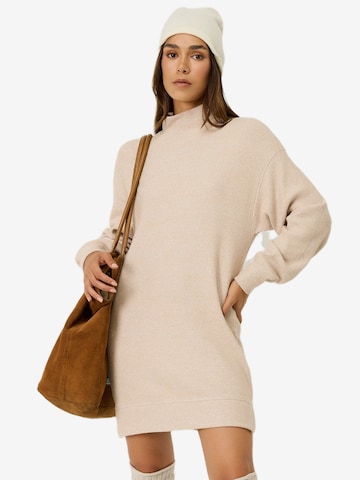 No Matter What Kleid in Beige: Vorderseite