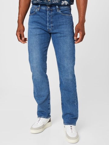 Regular Jeans '501' de la LEVI'S ® pe albastru: față