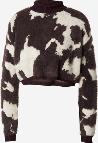 Pullover di Nasty Gal in marrone: frontale