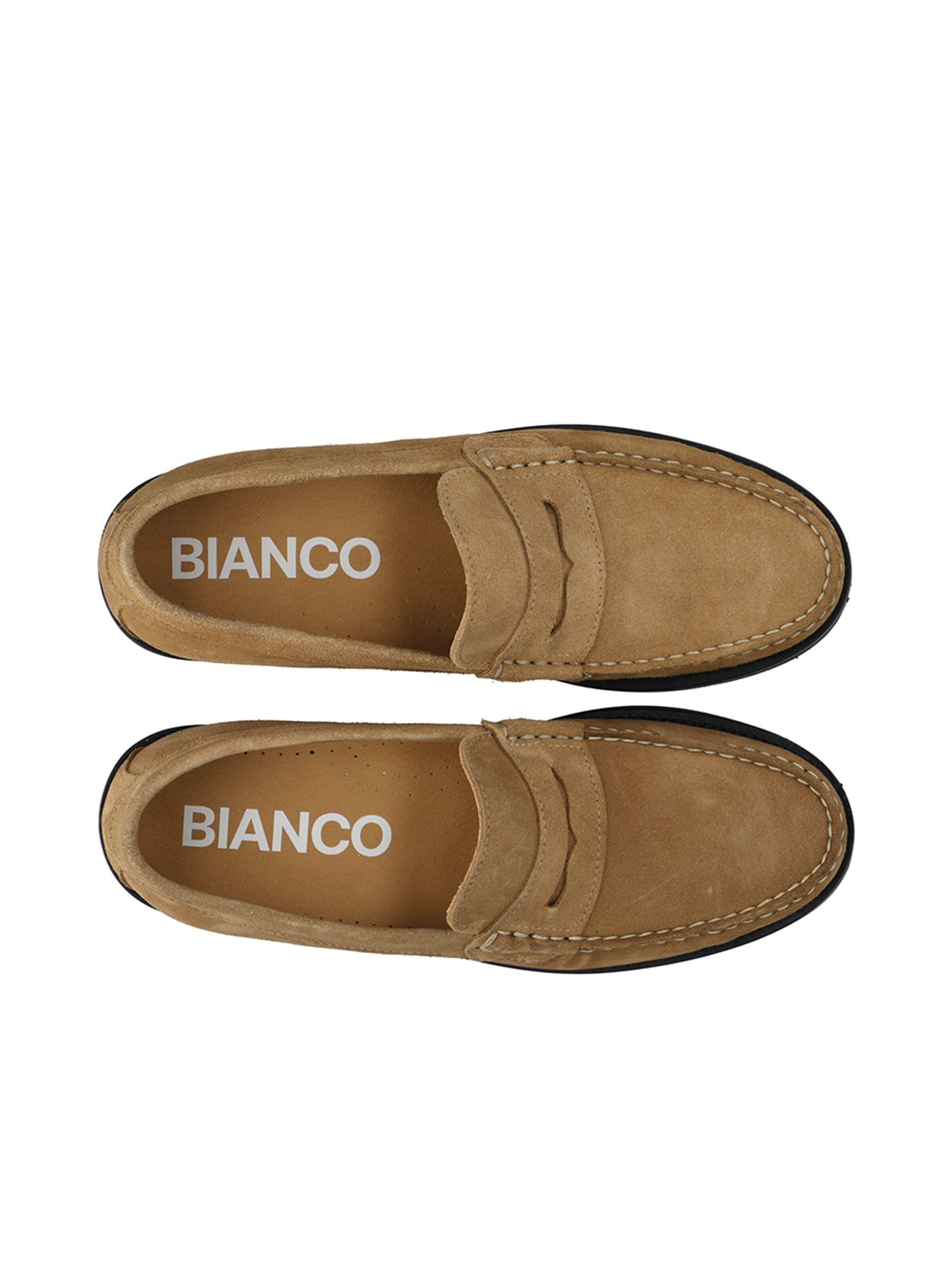 Mocassin 'Manny' Bianco en marron